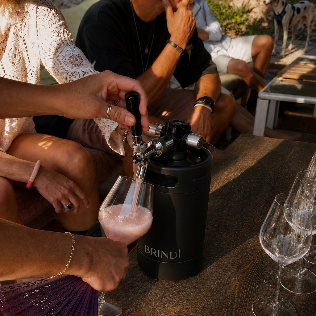 BRINDÌ Solo (2L) Mini Keg, Lava - Smoke & Ash (schwarz)